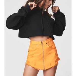 NWT LF carmar denim skirt